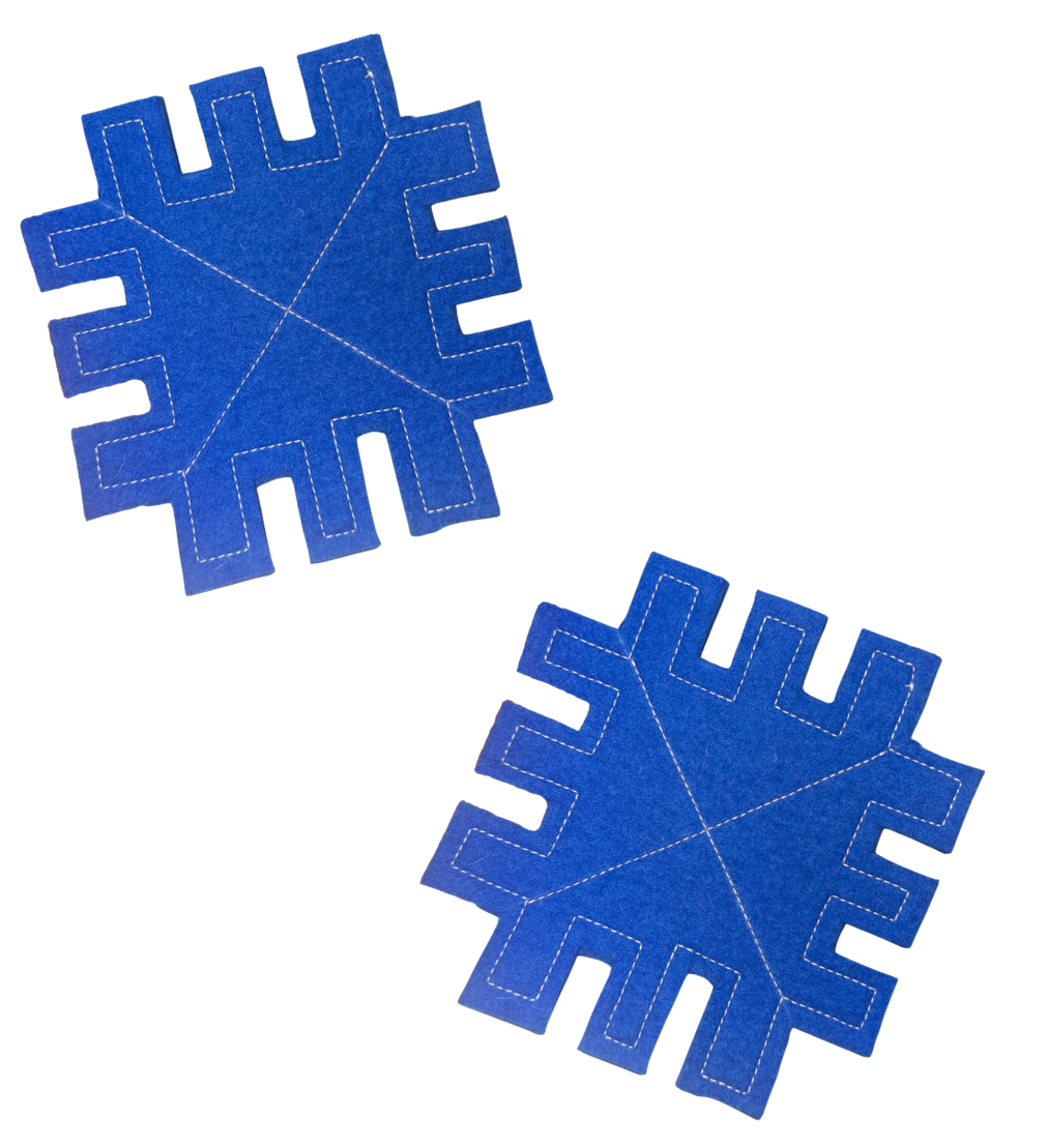 Castle Coasters (pack of four)